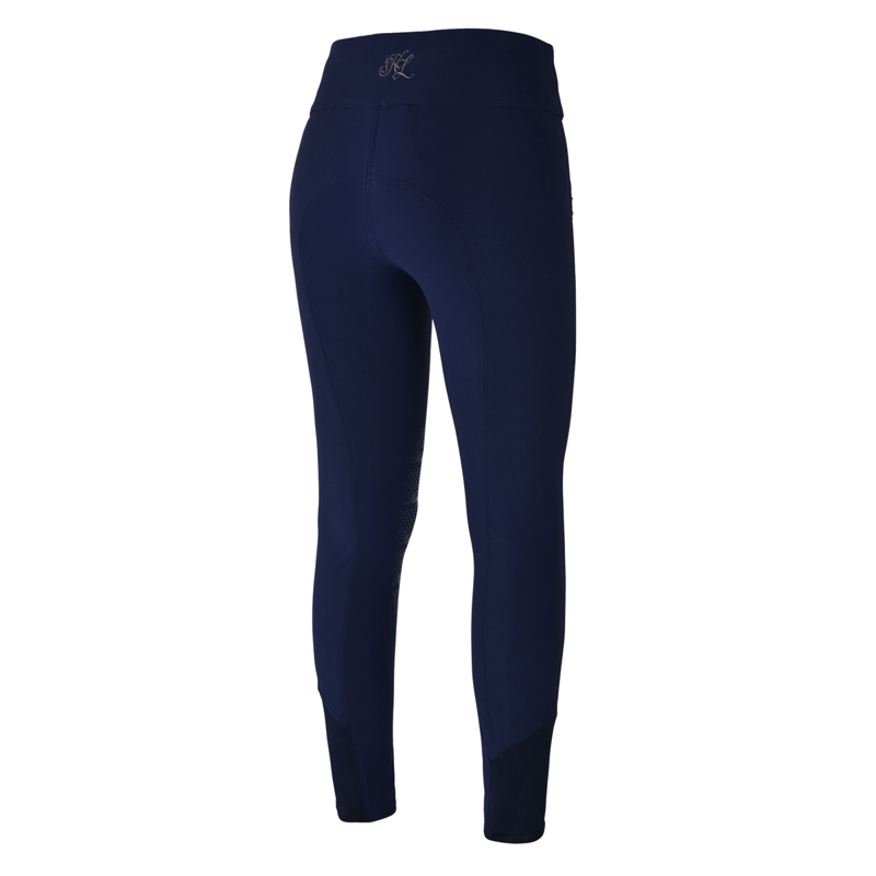 Kingsland KLkatja Ladies Knee Grip Pull On Breeches - Blue Maritime-1